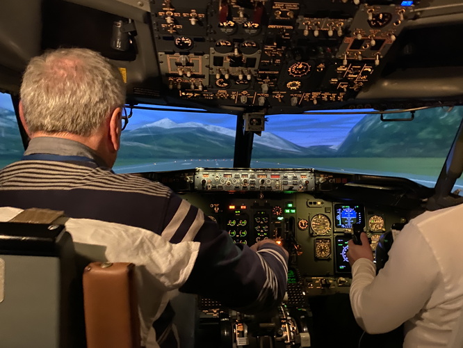 Simulator Boeing 737 19